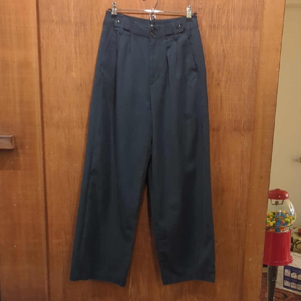 Madewell Women's Harlow Dark Navy Dress Pants